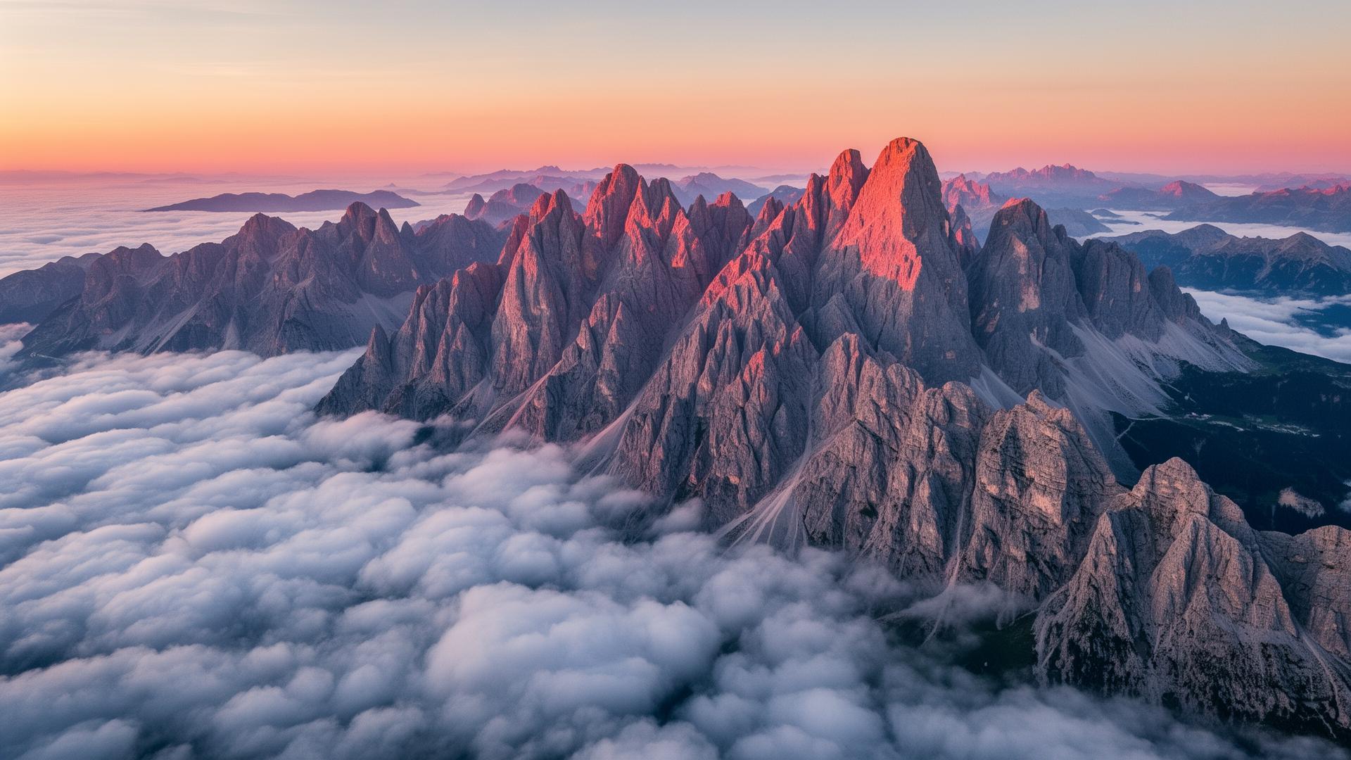 Dolomiti u zoru
